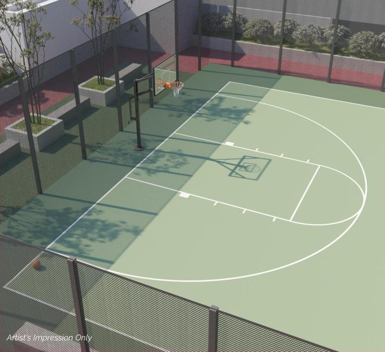 Basketball Court conceptual project visual